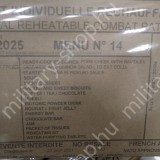 francia  amerikai mre ételcsomag kajacsomag élelmiszer csomag katonai military bolt üzlet shop store in budapest