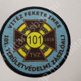 vitéz FEKETE IMRE  101.TERÜLETVÉDELMI ZÁSZLÓALJ , KÖZNAPI , SZINES , KARFELVARRÓ