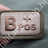 ÚJ6389 , B POS VÉRCSOPORT JELZÉS, 2015M -HEZ , ÚJ