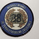 MERÁSZ MIHÁLY 38... TERÜLETVÉDELMI ZÁSZLÓALJ ,, KÖZNAPI , SZÍNES  , KARFELVARRÓ
